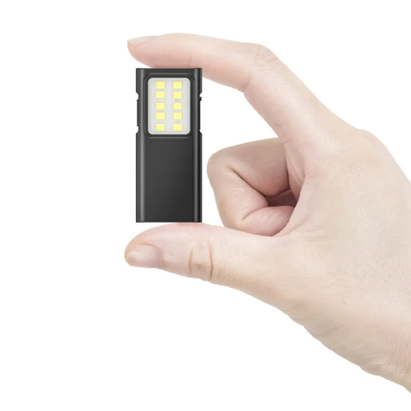 B72A المحمولة COB مصباح يدوي السوبر مشرق مقاوم للماء ضوء العمل السوبر مشرق التخييم مقاوم للماء إصلاح السيارات مع مشبك قلم