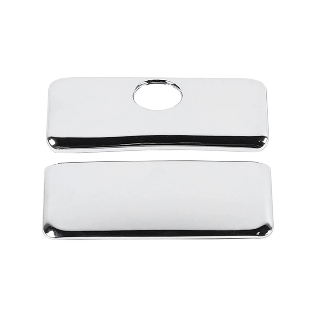 

Chrome Co-pilot Storage Box Handle Cover Trim for Chevy Silverado 2014-2018