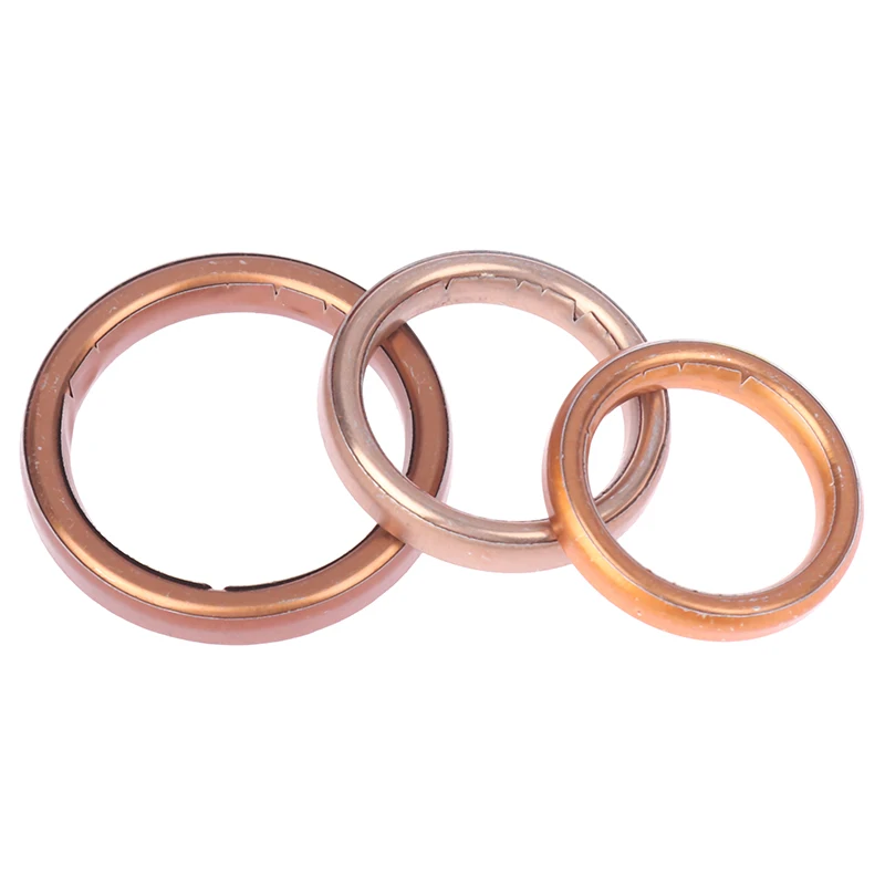 10 PCS Muffler Exhaust Gasket For Motorcycle GY6 70cc 100cc 110cc 125cc 150cc Scooter Bike ATV Moped