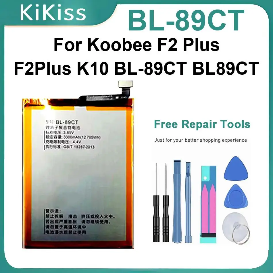 

Аккумулятор для мобильного телефона Koobee F2 Plus K10, сменные батареи BL-89CT