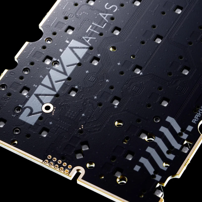 RAKKA 60 ATLAS Keyboard PCB Customized Magnetic Switch PCB for