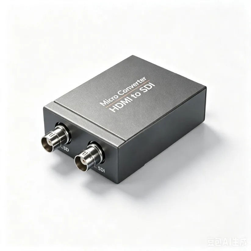 HD 3G SDI To HDMI-Compatible / HDMI-Compatible To SDI Video Converter Display Adapter with Loop Audio Auto Format Detection