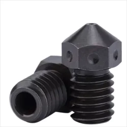 Reprap M6 Hardened Steel Nozzle 2.85/3.0MM filament M6 Thread High temperature 3D Printing PEI PEEK Carbon Fiber Filament