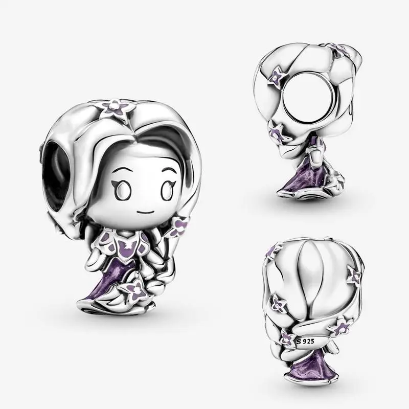 

Лидер продаж 2024, бусины-подвески в подарок для браслета Pandora для женщин, серебро 925 пробы, подвеска из бисера, бижутерия «сделай сам»