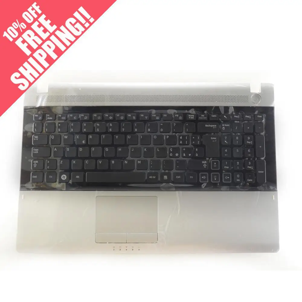 

The new FOR samsung RV509 RV511 RV515 RV520 E3511 touchpad laptop keyboard palmrest C shell IT Italy cover