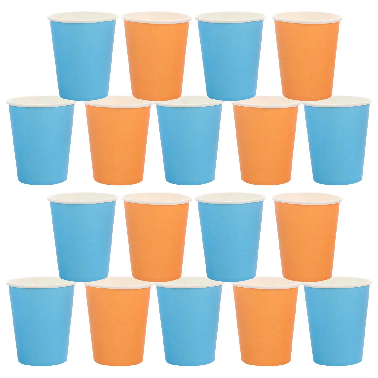 

50 Pcs Watercolor Pens DIY Paper Cups Thicken Kindergarten Supplies Craft Party Creative Games for Kids