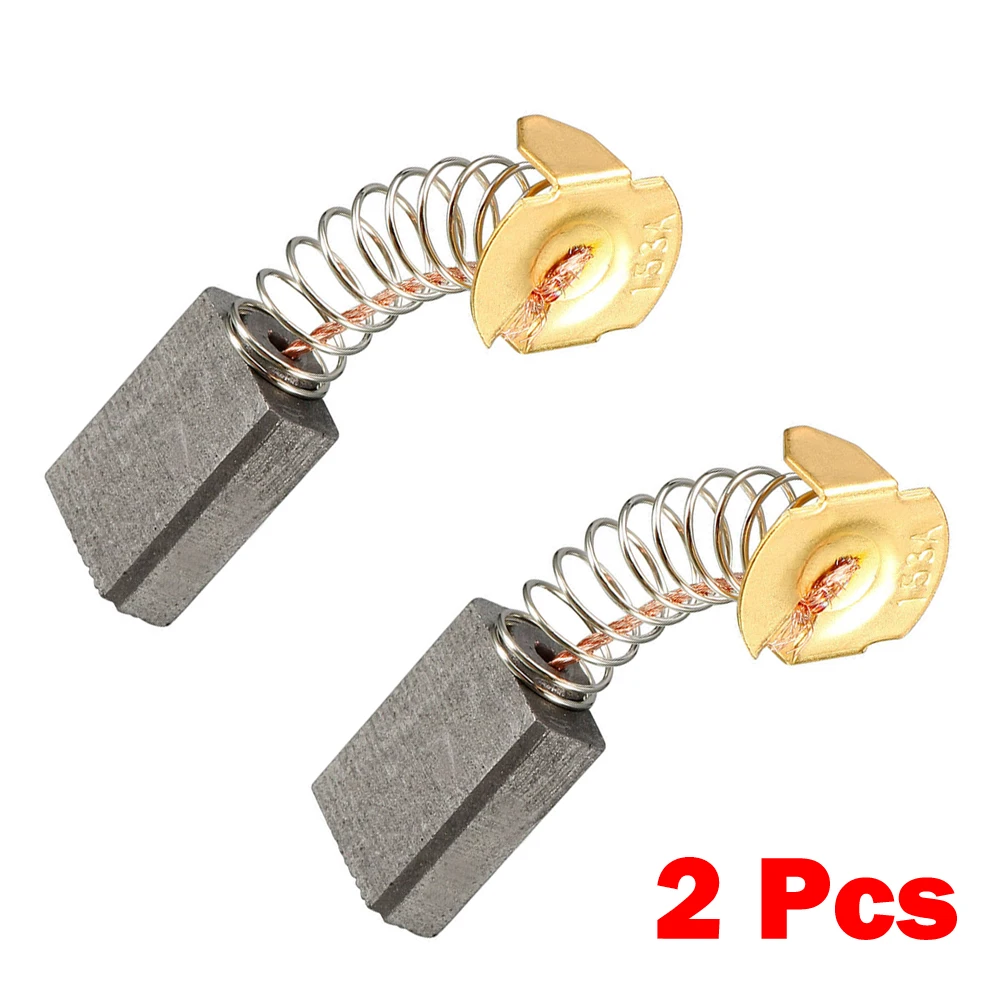 2pcs/set Carbon Brushes Electric Motor Carbon Brush For Electric Motor Replacement Part Power Tool Accessories 16*13*6mm