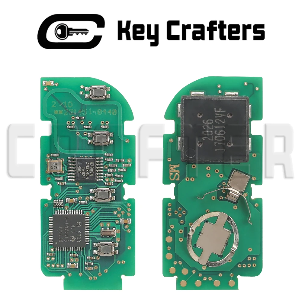 

Crafters OE Solution CHIP8A Page 4: AA AA 312/433 MHz HYQ14FBZ/FLC/FBF Smart Car Key 231451-0440 For LEXUS ES300 RX450 UX250h