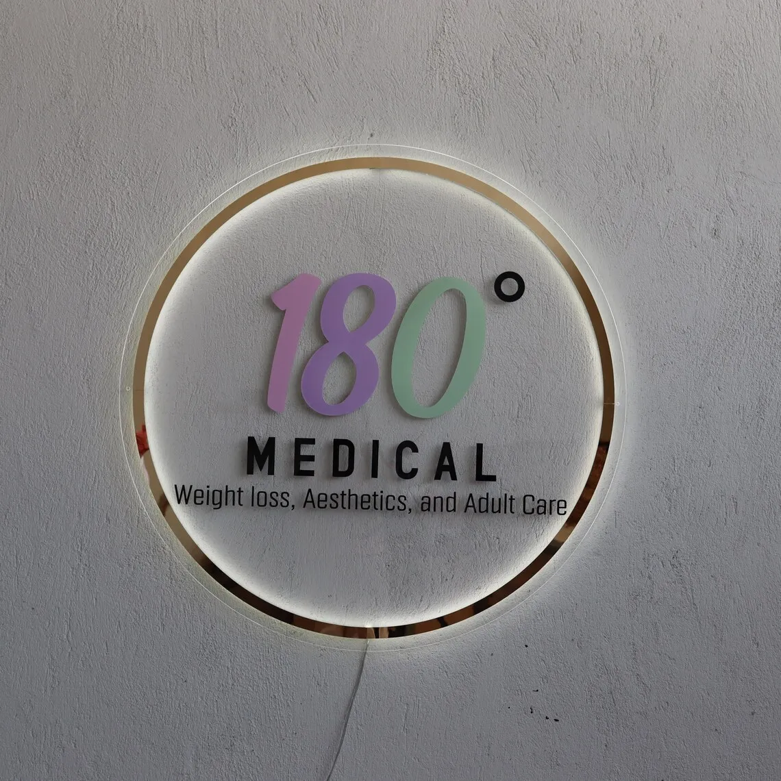 Custom Acrylic Sign LED Neon Signs For Business Logo 3D Backlit Sign Beauty Salon Nail Hair Studio Acrylic Metal Signs Drop Ship