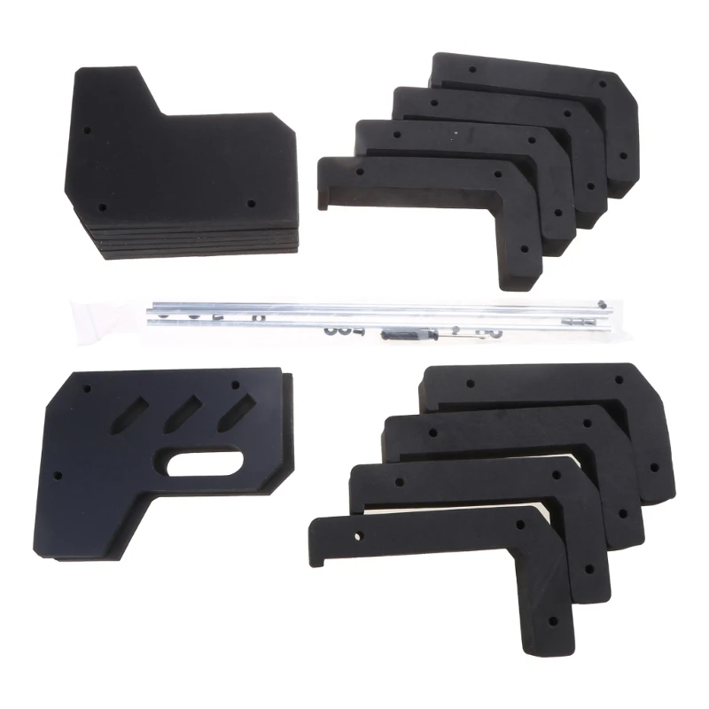  652D Light weights Handgun Display Stand 8 Slot EVA Foams Handgun Rack Universal Protective Holsters Shooting Part