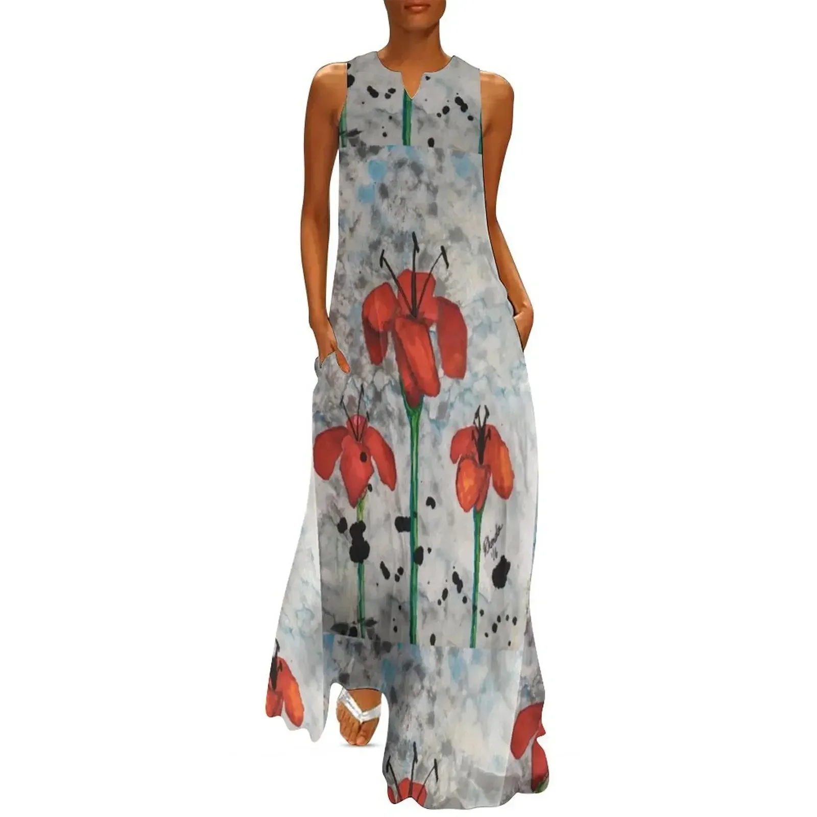 

Prairie Lily Long Dress women's evening dress 2025 dress dresses women summer summer clothes