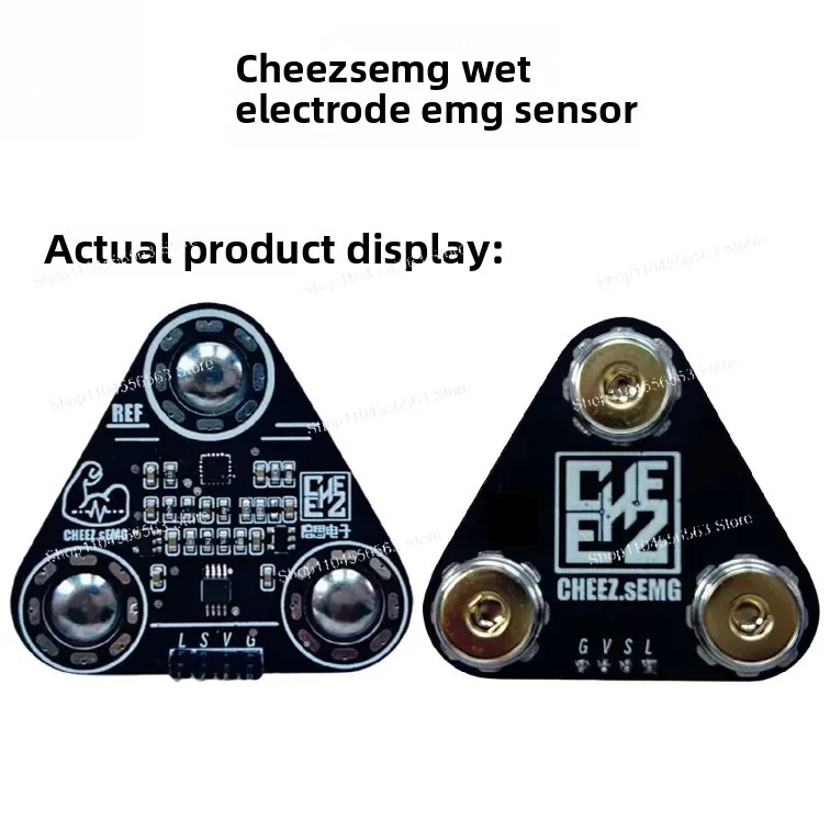 Multi-Channel Wet Electrode sEMG Sensor Surface Muscle EMG Signal Acquisition Module