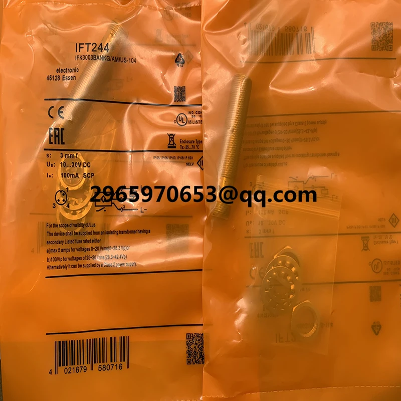 Original Ganzmetallsensor IEC211 IEC213 IEC214 IEC215 IEC216 IFT261 Auf Lager