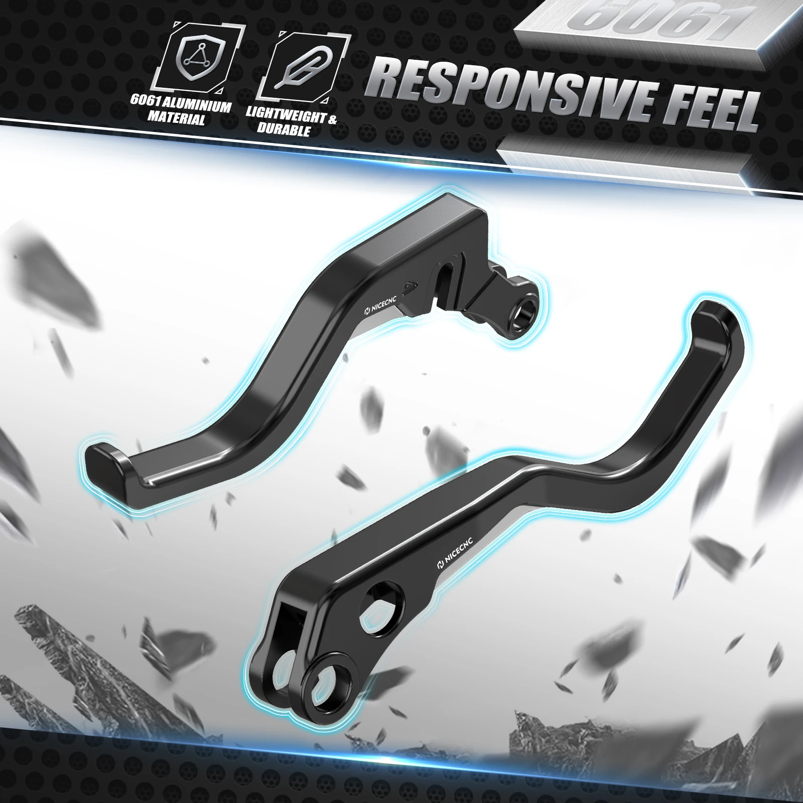 NICECNC For Harley Sportster S RH1250S 2021-2024 Short Brake Clutch Levers Pan America 1250 RA1250 21-24 Nightster RH975 22-24 - Image 4