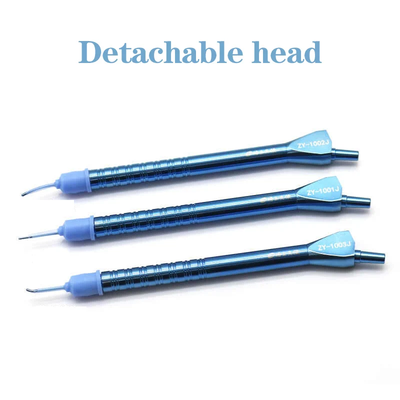 معدات طب العيون المجهرية، مقبض التسريب المستحلب الفائق من سبائك التيتانيوم، الأكمام الزرقاء Nidec، 45 °   قبعة الاختبار