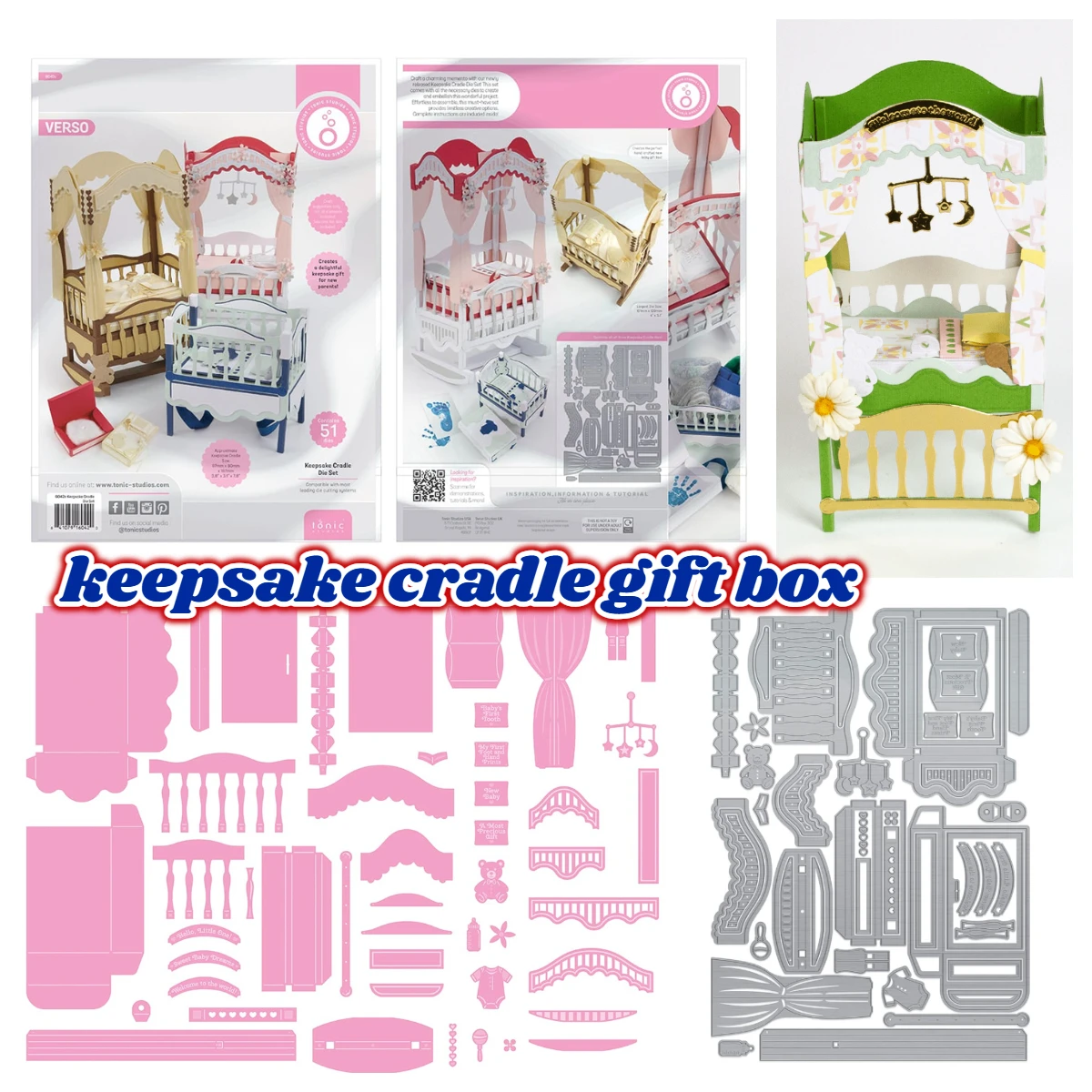 

2026 New Various Vases Toy Box Metal Cutting Dies Handmade DIY Embossing Making Scrapbooking Photo Album Die Set Cut Craft