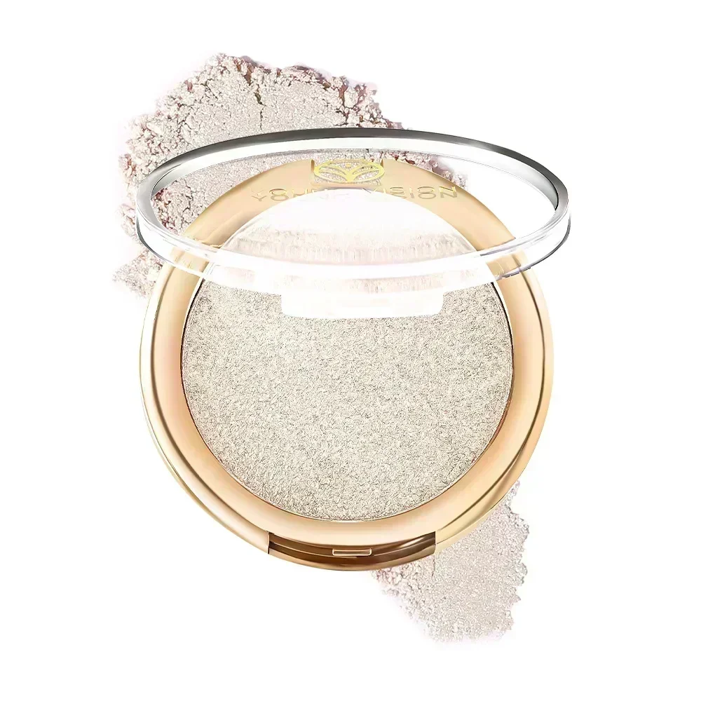 6 cores destaque pó shimmer glitter ilumina o tom da pele duradoura moda multifuncional sombra de olho nova paleta de maquiagem corporal