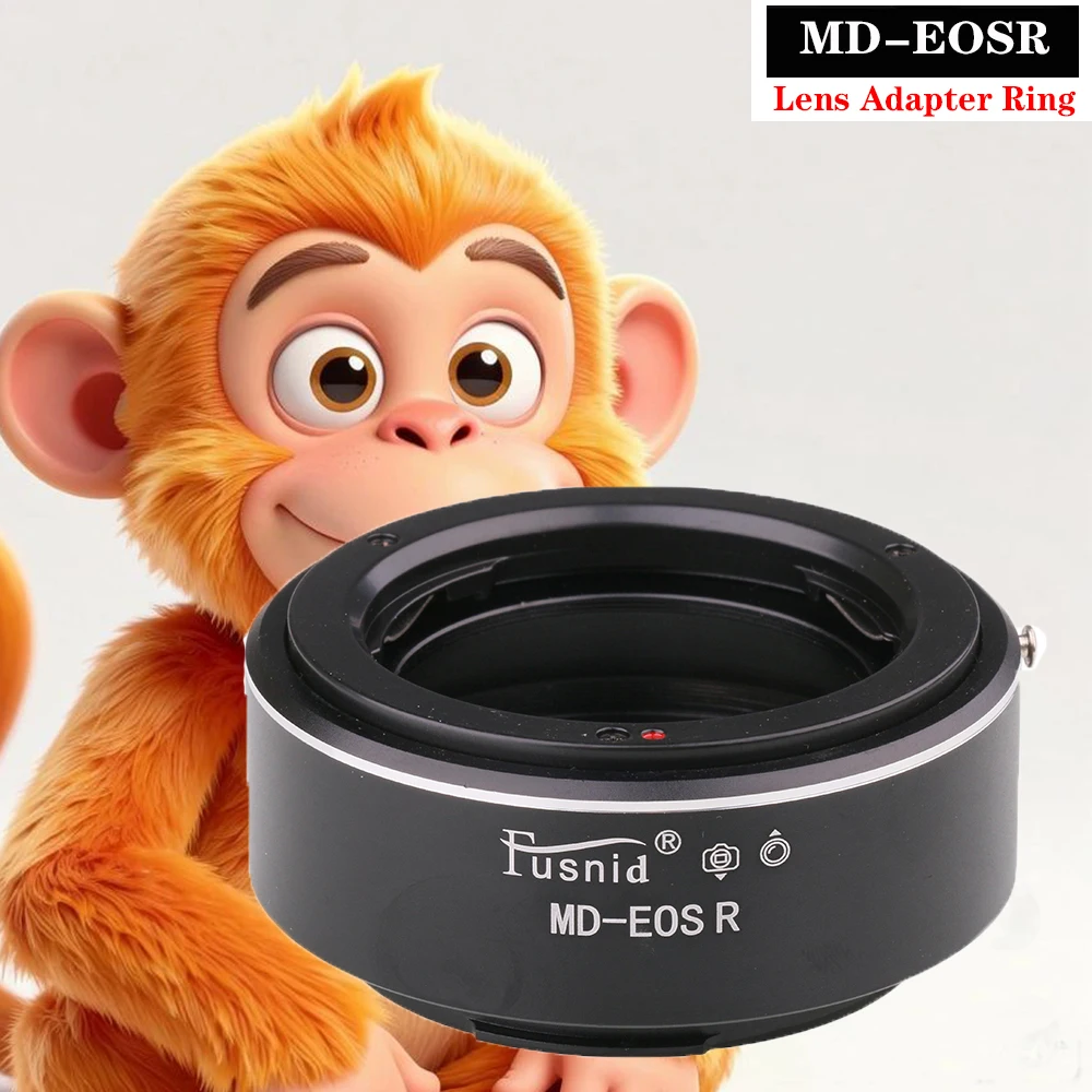 MD-EOSR Lens Adapter Ring for Canon EOS R RF Camera R7 R10 R5C Convert to for Minolta MD MC Lens