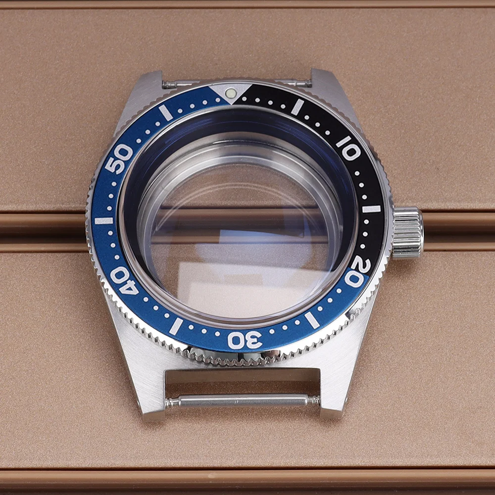 40mm Diving Watch Case Domed Sapphire Glass Accessories For NH35 NH36 NH34 NH38 4R36 Movement 28.5mmDial Modified SPB149J1 62mas