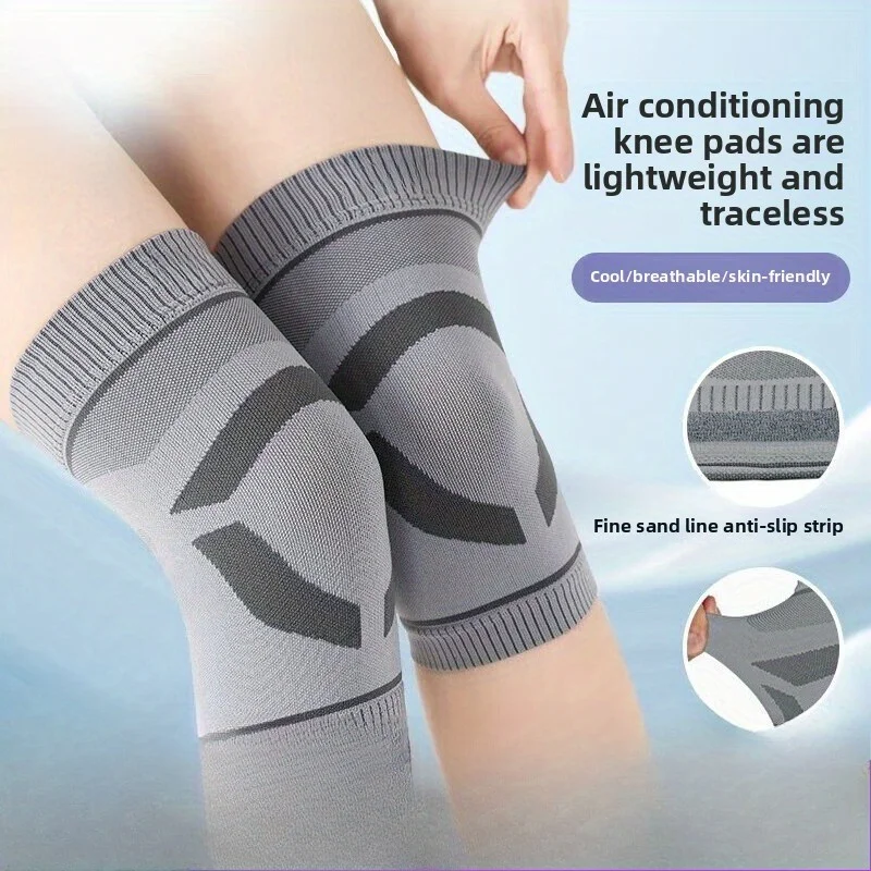 夏用超薄型膝パッド、保温用、スポーツ用保温膝パッド、半月板損傷用膝パッド