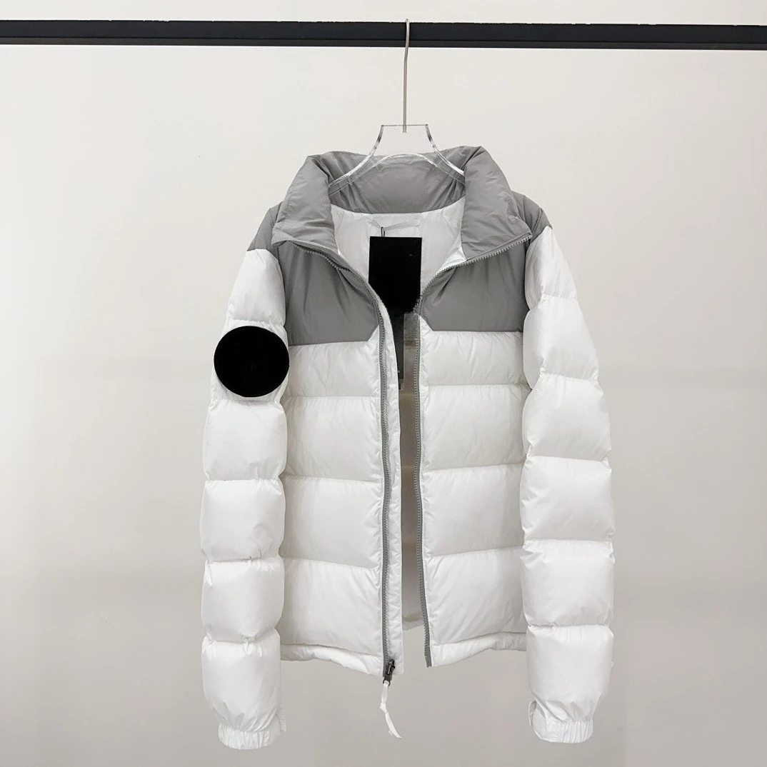 الفاخرة كبيرة أوزة أسفل سترة العلامة التجارية الشهيرة مقنعين سترة نمط جودة عالية طويلة الأكمام المرأة مصمم أسفل معطف 2025