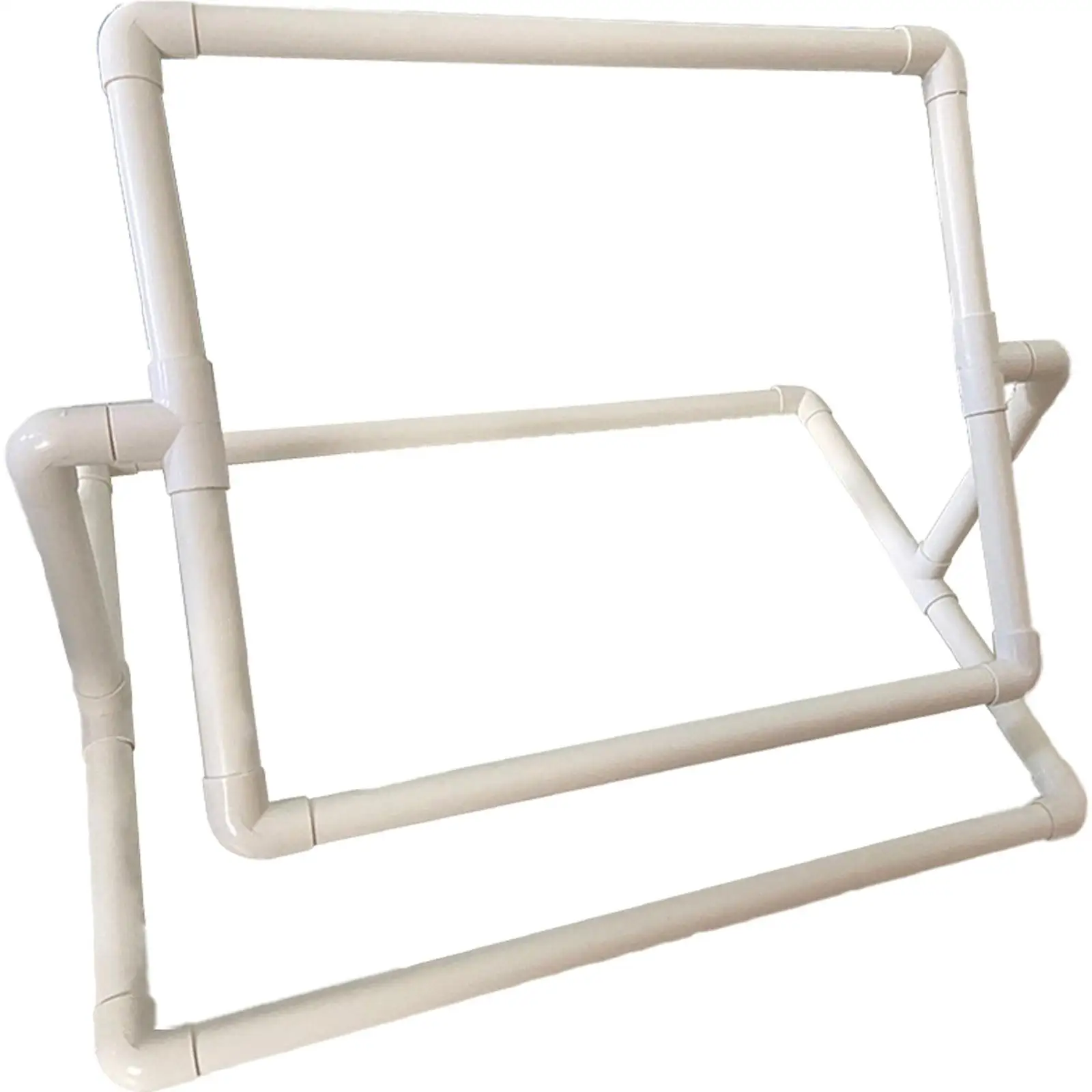 

PVC Cross Stitch Frame Handheld Craft DIY Quilting Frames Auxiliary Accessory for Cross Stitching Quilting for Sewing