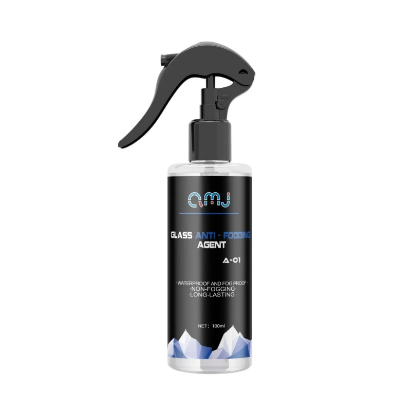 بخاخ مضاد للضباب للسيارة سعة 100 مل - طلاء مزيل الضباب الزجاجي لنوافذ السيارات والزجاج الأمامي