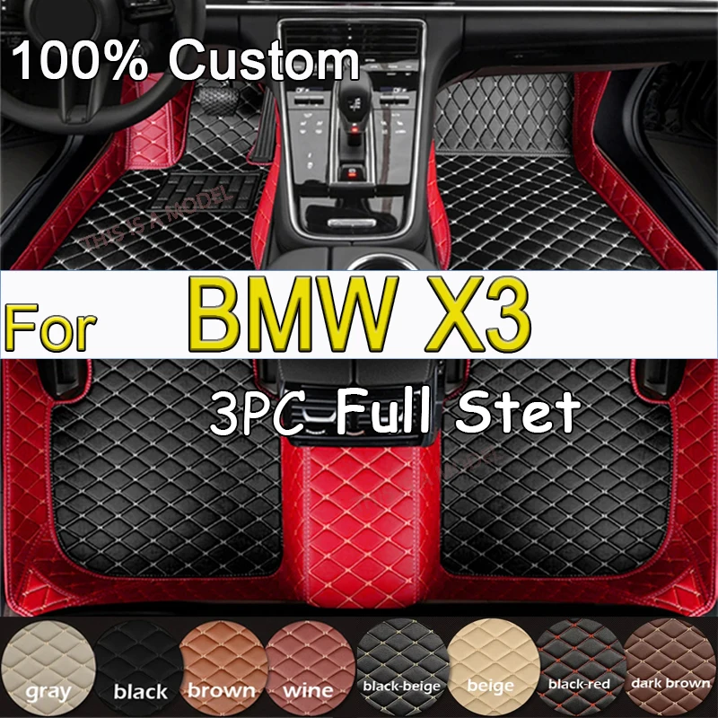 

Car Floor Mats For BMW X3 E83 2005 2006 2007 2008 2009 2010 Auto Foot Pads Automobile Carpet Cover Interior Accessories