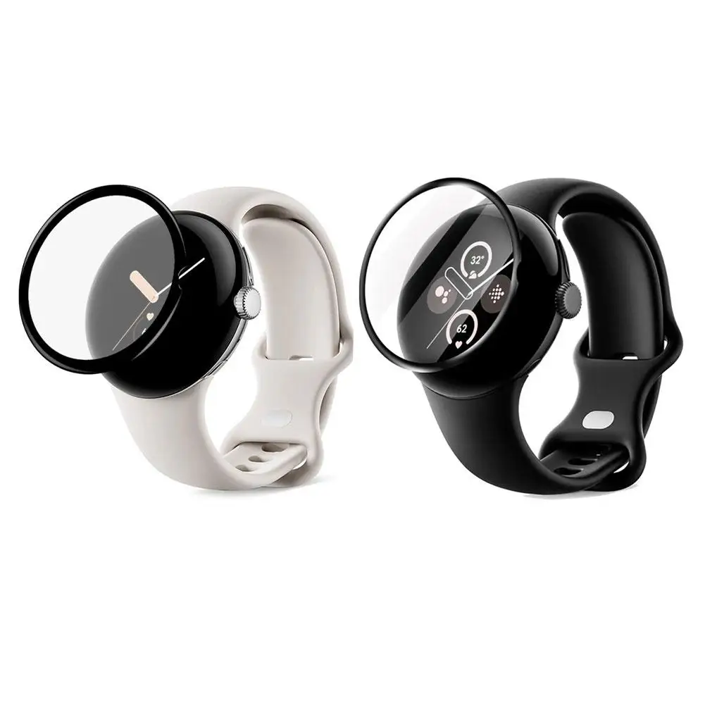 สําหรับ Google Pixel Watch3 ฟิล์มป้องกัน Smartwatch HD หน้าจอผ้าไหมหน้าจอฟิล์มนุ่ม Silky Smooth Feel DROP-proof น้ํามัน