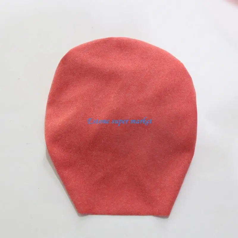 090B Trendy Baby Hat Beanie Headwear with Pearl Flower Knot Girls for Head Accessorie