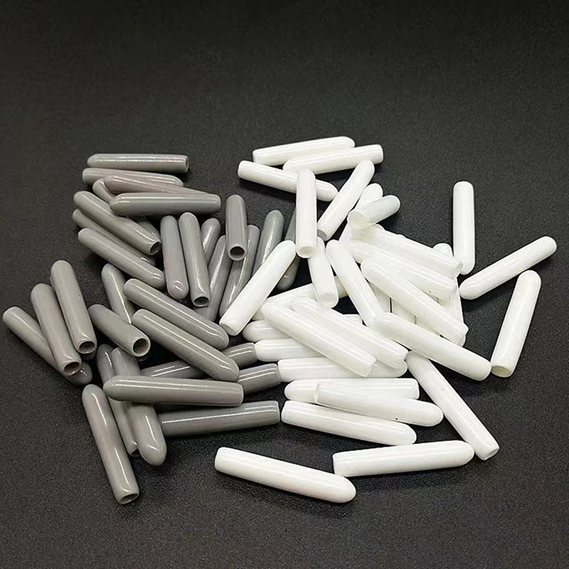 50 個食器洗い機ラックキャップ先端タインカバーキャップ柔軟なラウンドエンドキャップ衝突を防止するシャープな記事用保護スリーブ