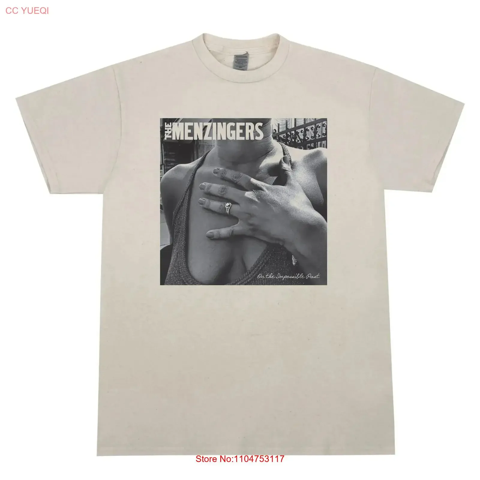 The Menzingers On Impossible Past Ice Gray T Shirt Size S 5XL SS1028 vintage Washed Casual homme Stretched Soft graphic fashion