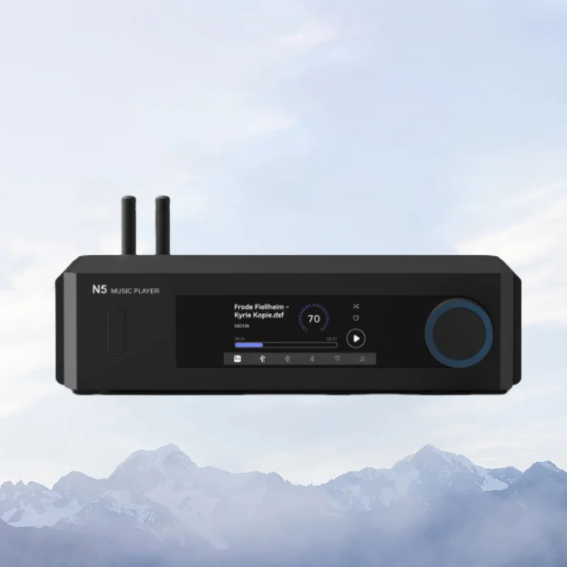 Aune N5 Fever Digital Master Band Музыкальный плеер Dc Bluetooth Потоковая передача HiFi усилитель DSD