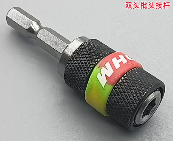 Extension Rod for Socket Screwdriver, Electric Screwdriver and Pneumatic Screwdriver, Quick-Connect Adapter for Drill