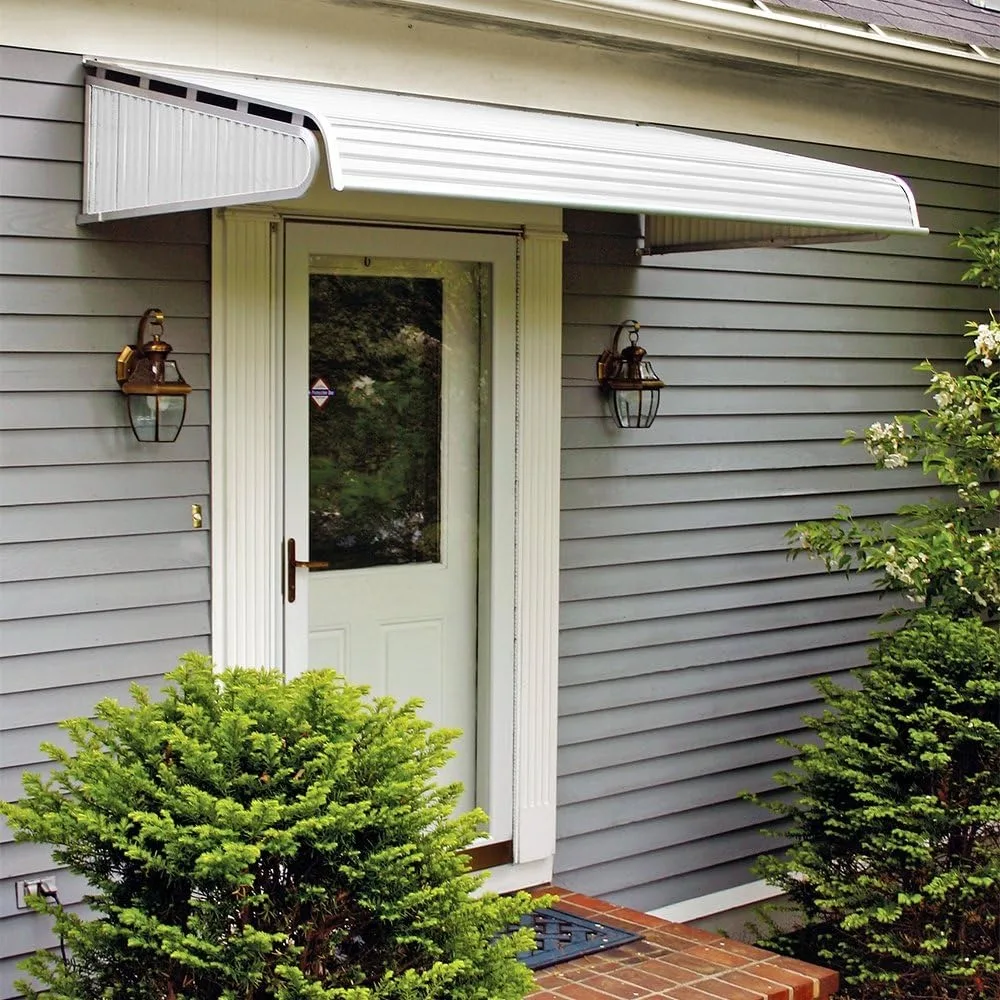 

1500 series aluminum door canopy with sidewings
