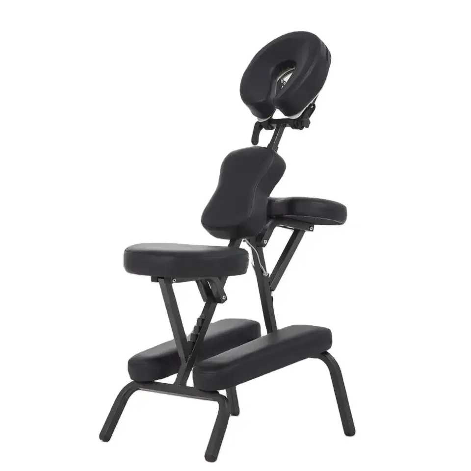 

Metal frame Folding Portable Seated Massage Chair For Spa Tattoo Massage Beauty Bed Portable