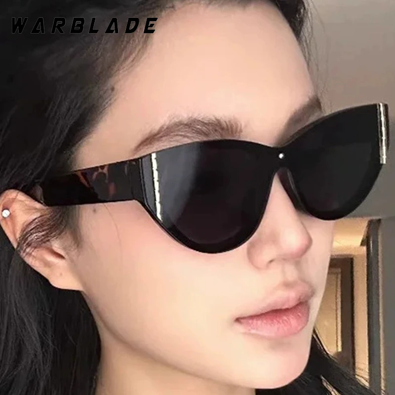 

Fashion Sexy Cat Eye New Luxury Women's Sunglasses Trend Brand Designer Men Sunglass Outdoor Drive Summer Traveling Shades UV400