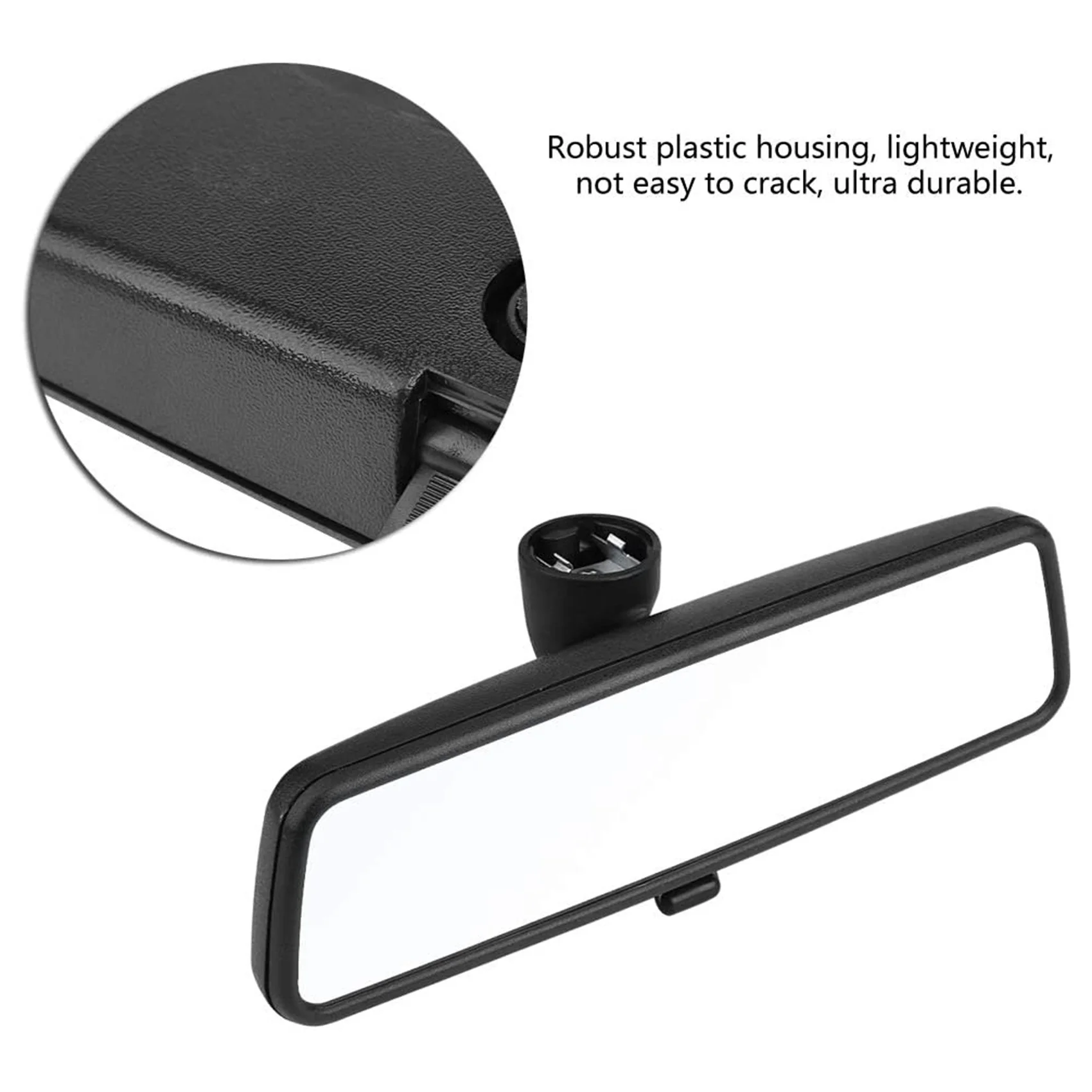 Picture 6: AB59-Interior Rear View Mirror For-Passat B5 Jetta Golf MK4 1999 2000 2001 2002 2003 2004 2005 3B0857511G