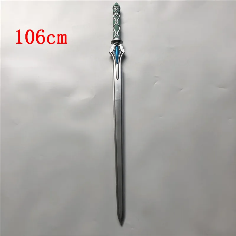 Sword Art Online Asuna World Cosplay Arma, G4 SÃO Espada, Anime Ninja Knife, PU Prop, 1: 1,106 centímetros