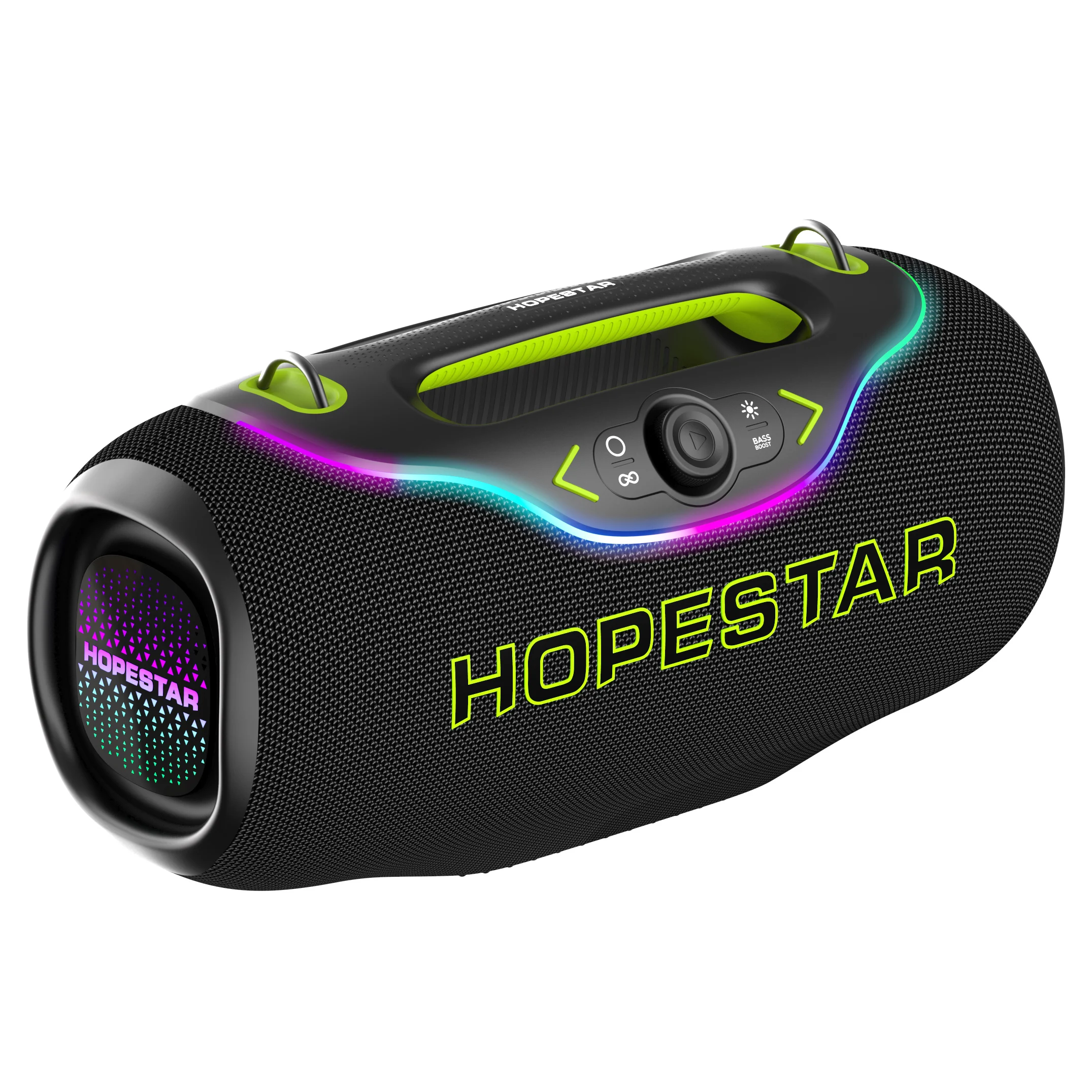 HOPE STAR A6CLUB 200W Portable Speaker IPX6 Waterproof Speaker with Power Bank, EQ, Portable Speaker with Handle for Outdoor