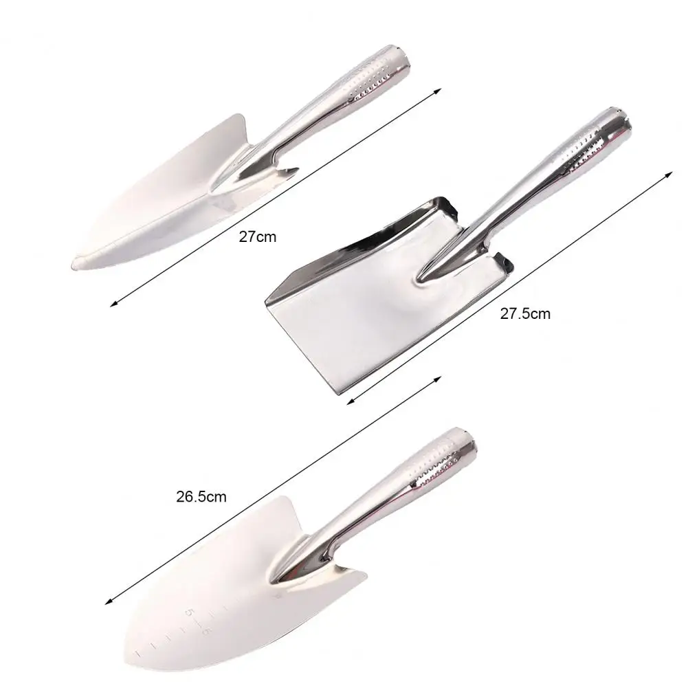 Shovel Simple Usage Stainless Steel Practical Multi-use Garden Shovel Reusable Handheld Shovel Household Supplies