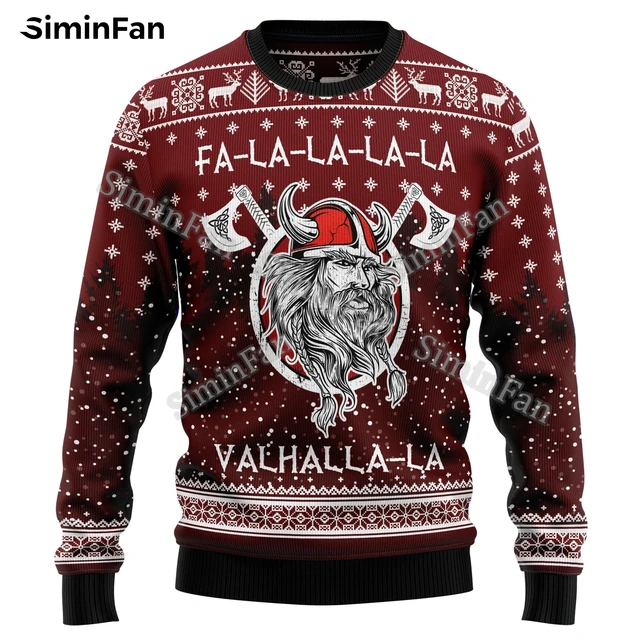 Ugly christmas sweater vikings sales
