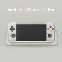 Transparent Game Protective Cover Shockproof Handheld Game Console Case Anti-slip for Retroid Pocket 4/Retroid Pocket 4 pro