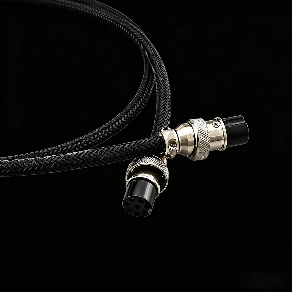 8 Pin Female to 8 Pin Female Aviation Microphone Mic Cable for Kenwood Transceiver MC-60 MC-60A MC-90 TS-2000 TS-570S