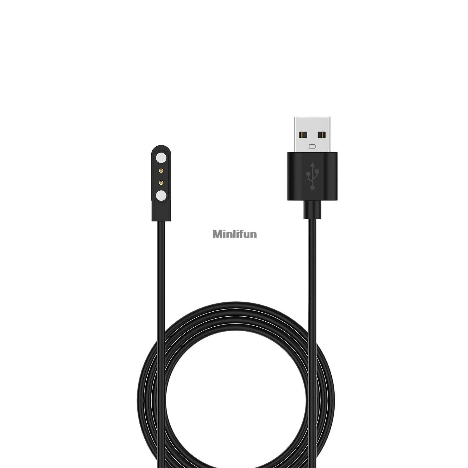 Cable USB para reloj inteligente ecolen MK66, cargador de repuesto magnético, Compatible con relojes inteligentes ecolen MK66