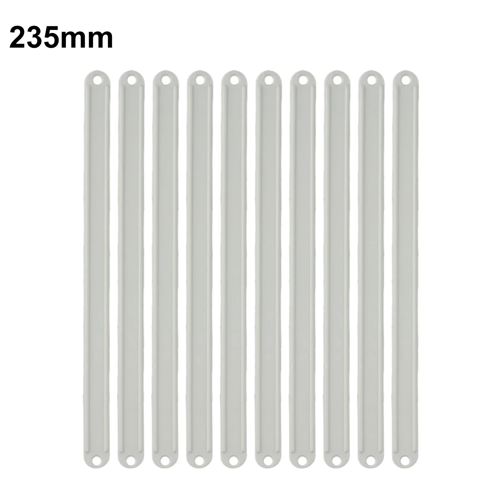 10Pcs Drawer Rail 180/235/298mm Plastic White Black Drawer Slides Close Drawer Sliding Track Cabinet Slides Furniture Accessory