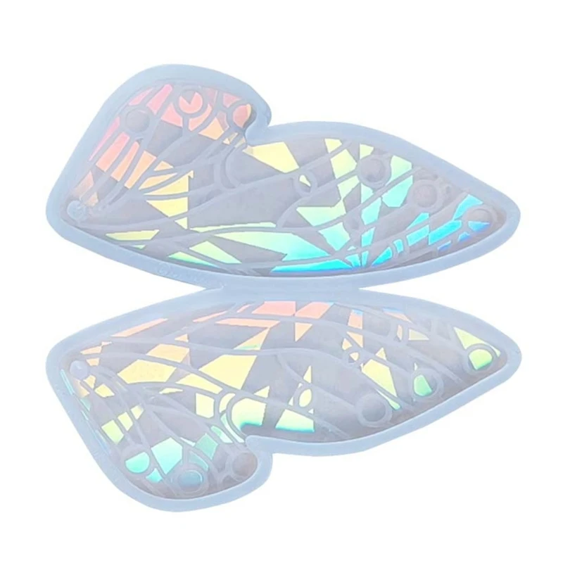 Durable Epoxy Resin Molds Keychain Pendant Mold Butterfly Shape Unique Jewelry Pendant Mould for DIY Jewelry Dropship