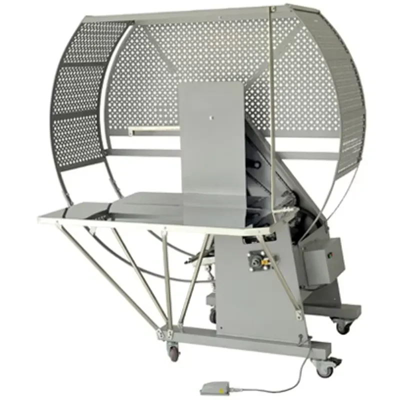 Manual Pizza Box Packing Machine with Polyethylene Packaging for Efficient Storage and Transportation