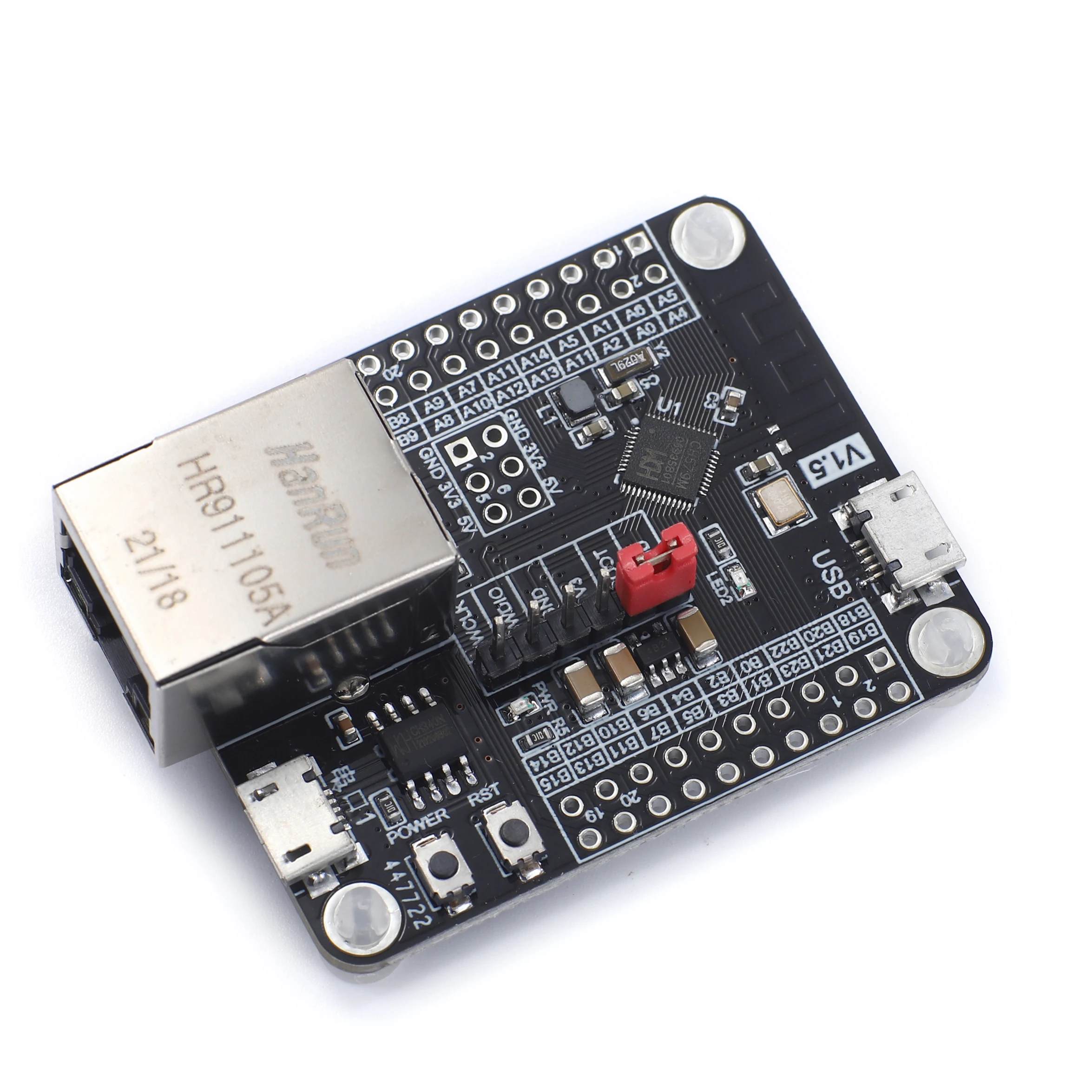 Puerto serie CH579M a placa de desarrollo Ethernet en lugar de STM32 en lugar de DTU Bluetooth BLE USB host