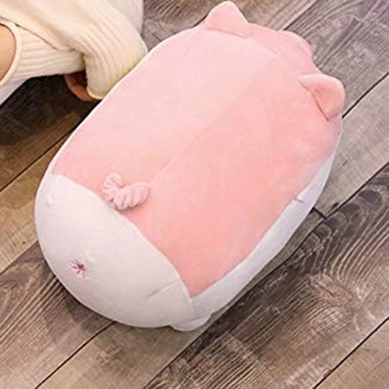 1 Pcs Soft Fat Pig Plush Hugging Pillow Cute Piggy Stuffed Animal Doll Toy Gifts For Bedding